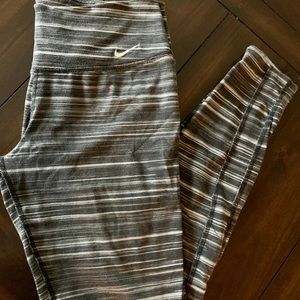 Nike black, Gray and white leggings